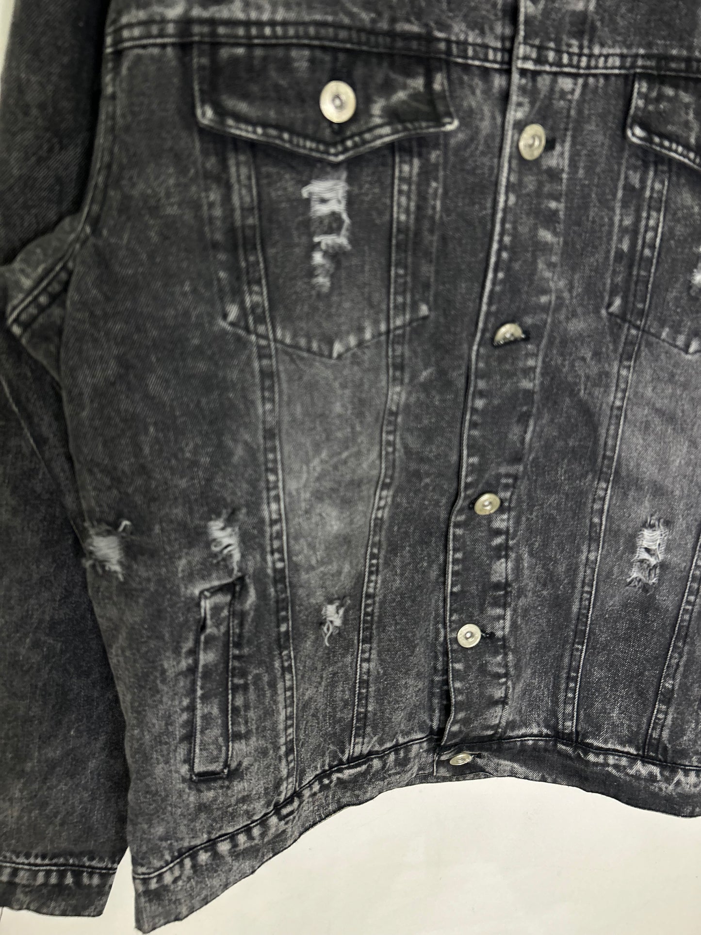 Distressed Cult Denim Jacket