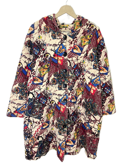 Wearable Art Jacket with Hoodie