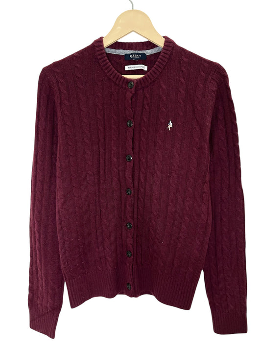 Solid Burgundy Sweater