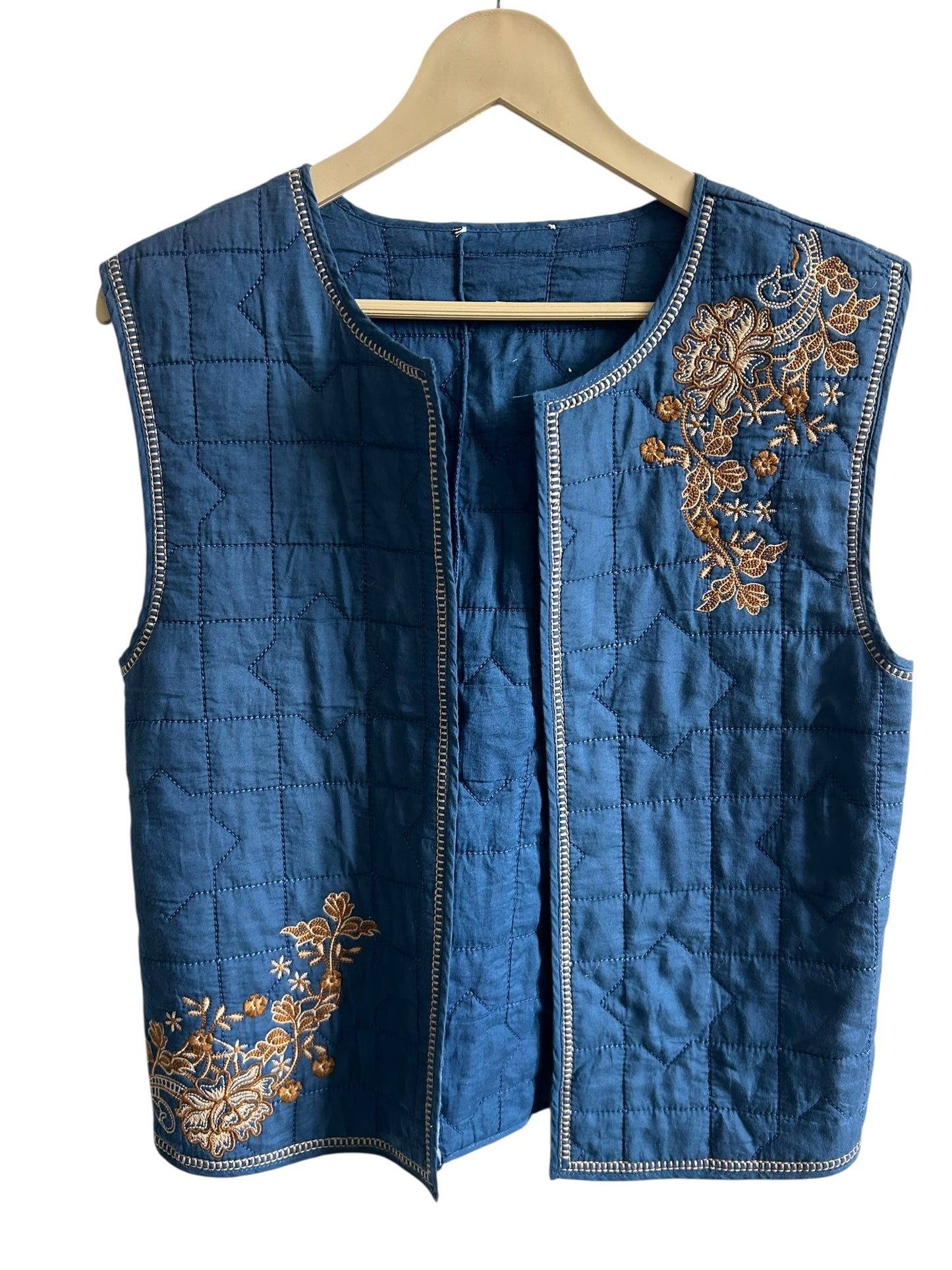 Cotton Embroidered Vest