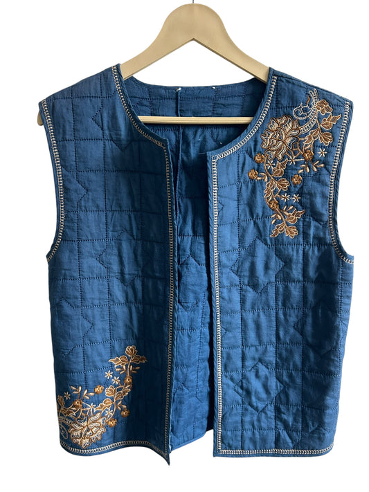 Cotton Embroidered Vest