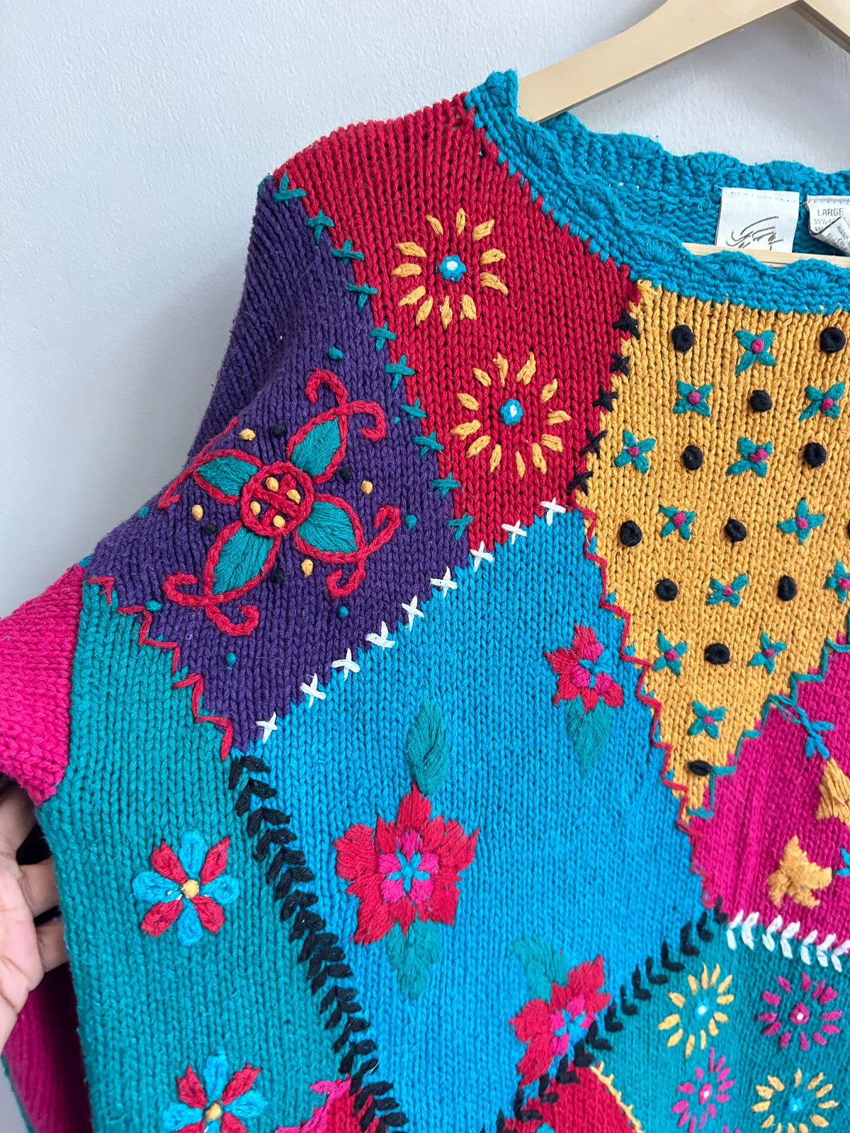 Patchwork Sweater