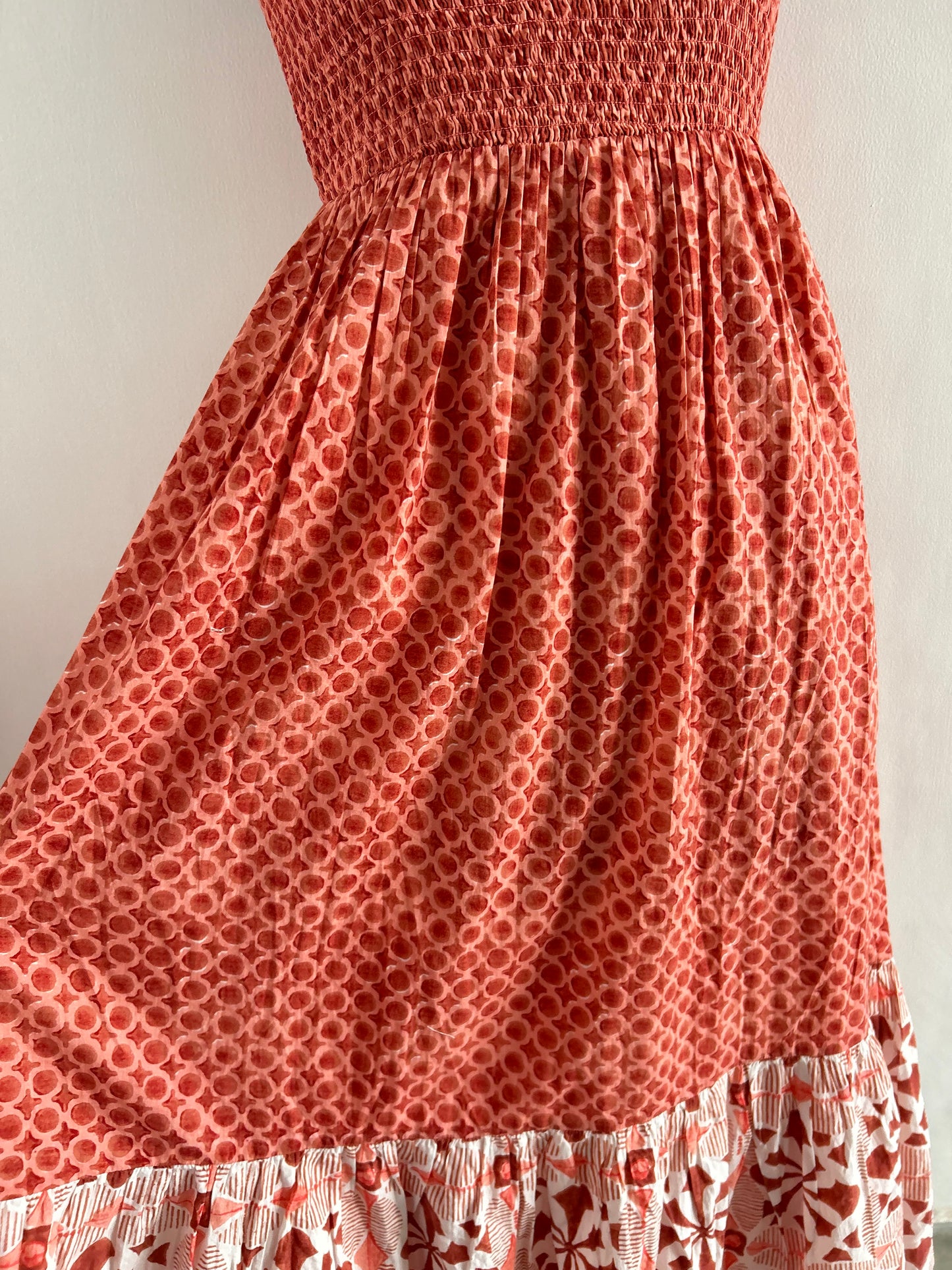 Cotton Olivia Midi Dress