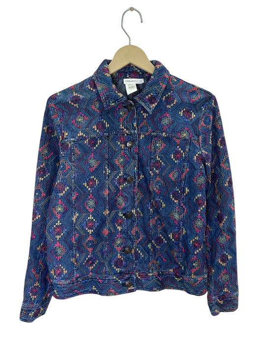 Denim Embroidered Shirt