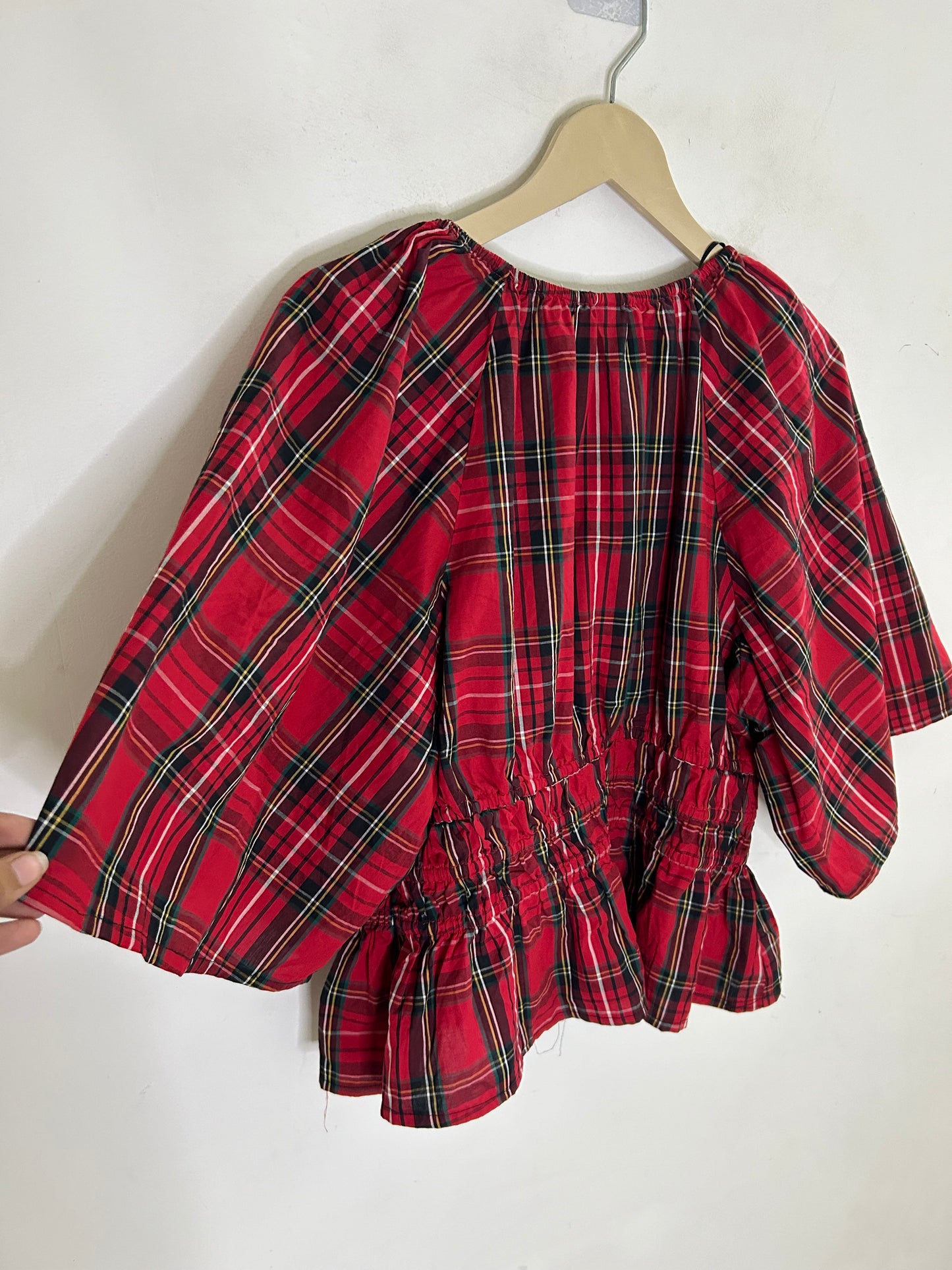 Plaid Top