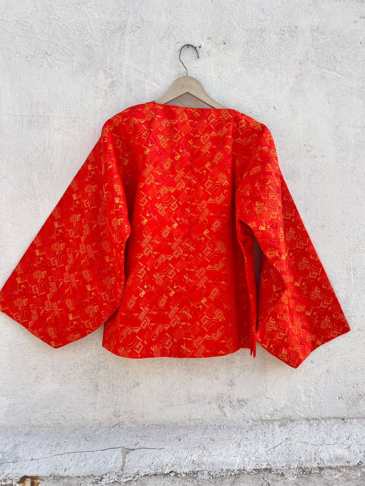 Orange Vintage Jacket: 44”