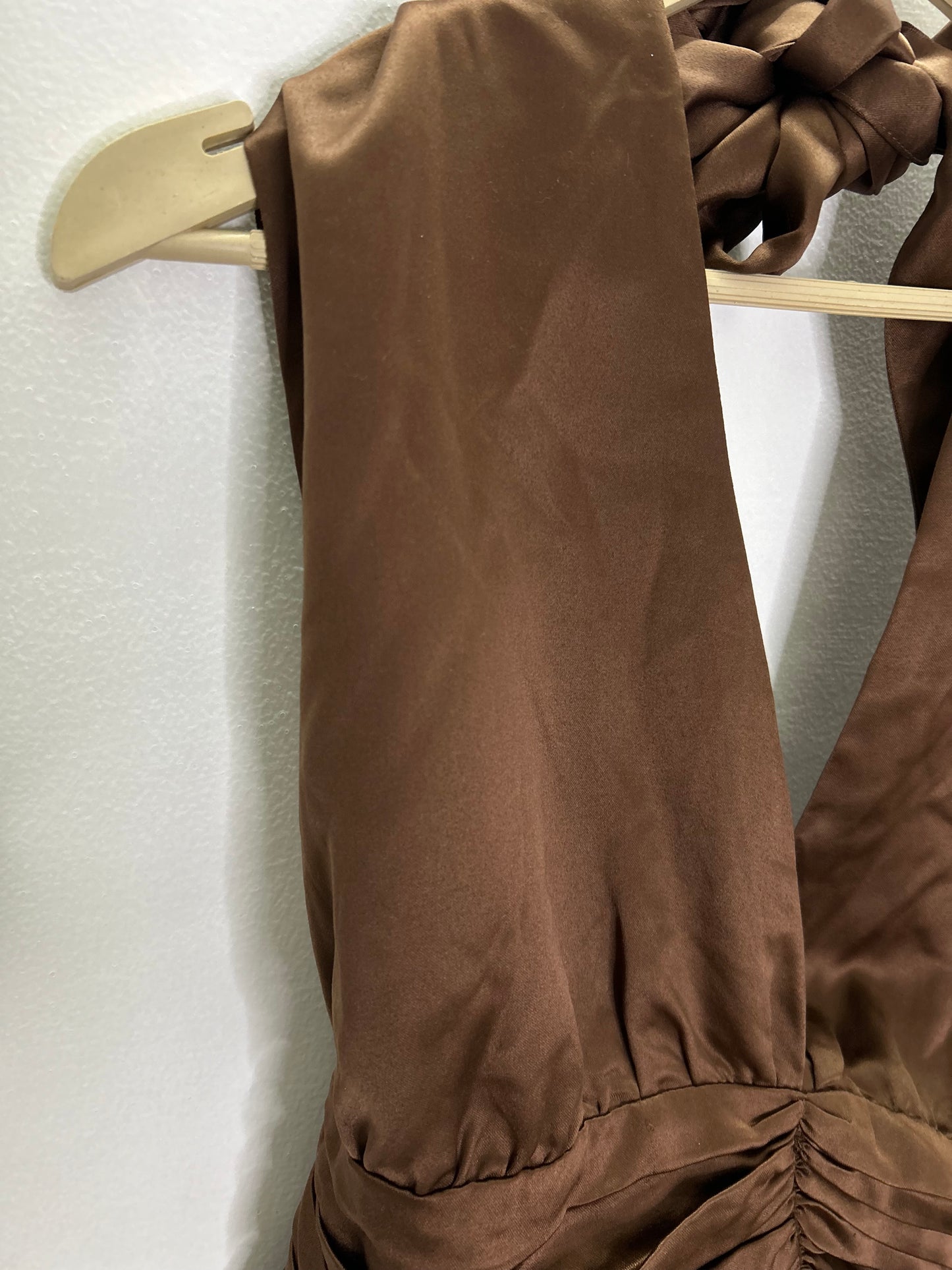 Satin Halterneck Top