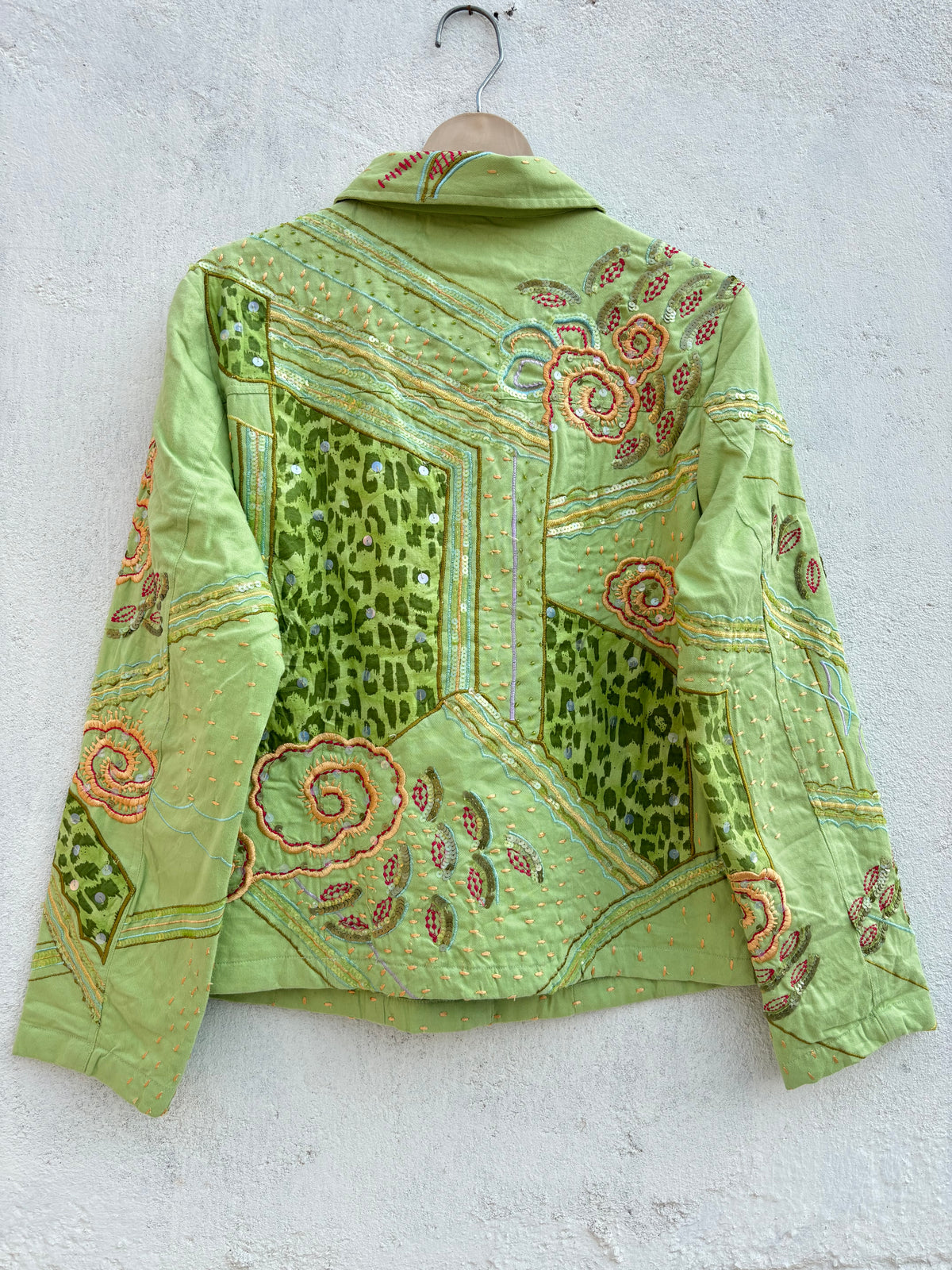 Green Petite Weekend Vintage Jacket: 38”