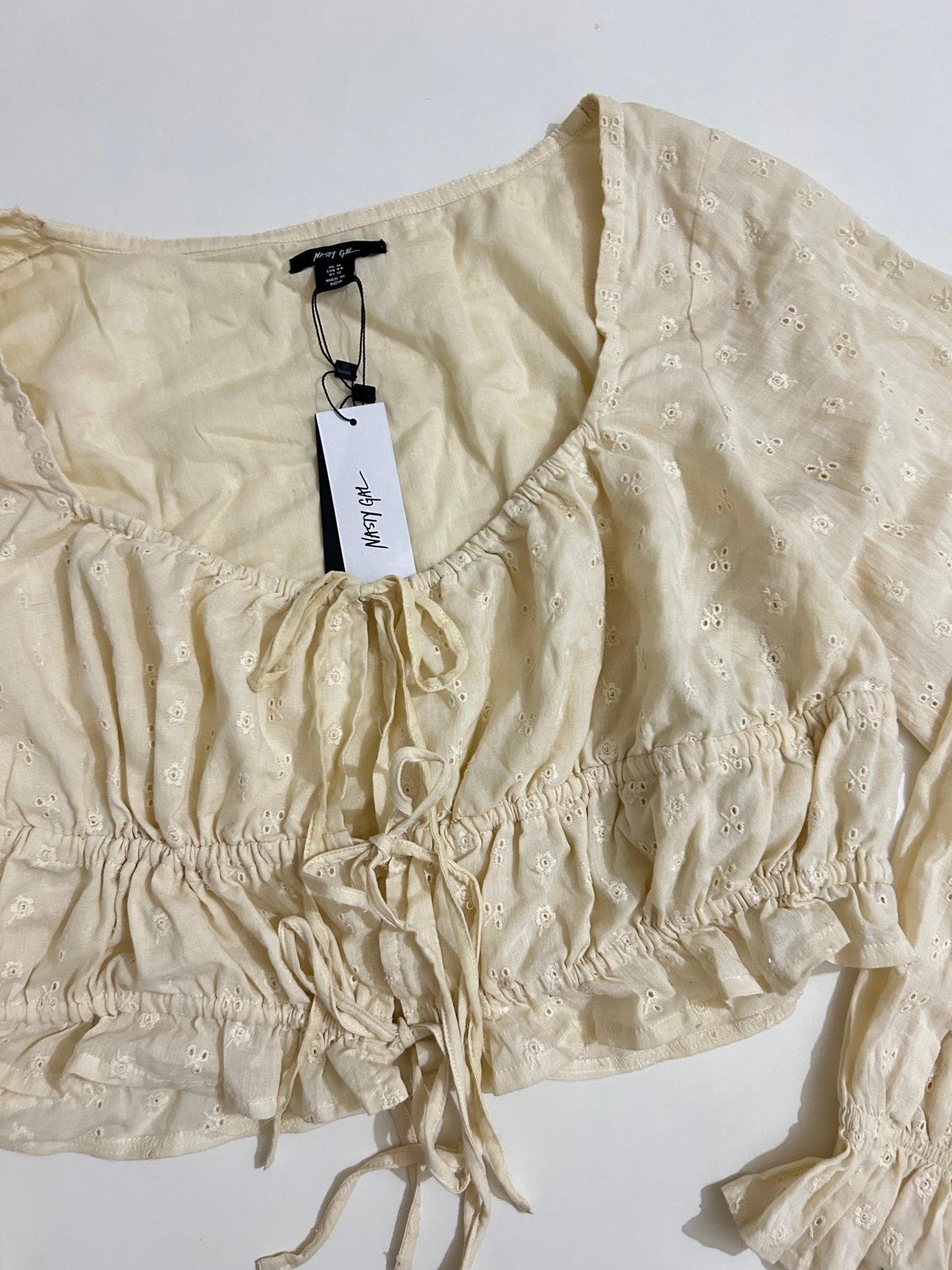 Butter Yellow Knot Top