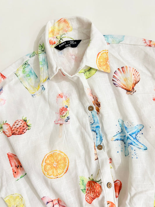Fruity Shirt Top