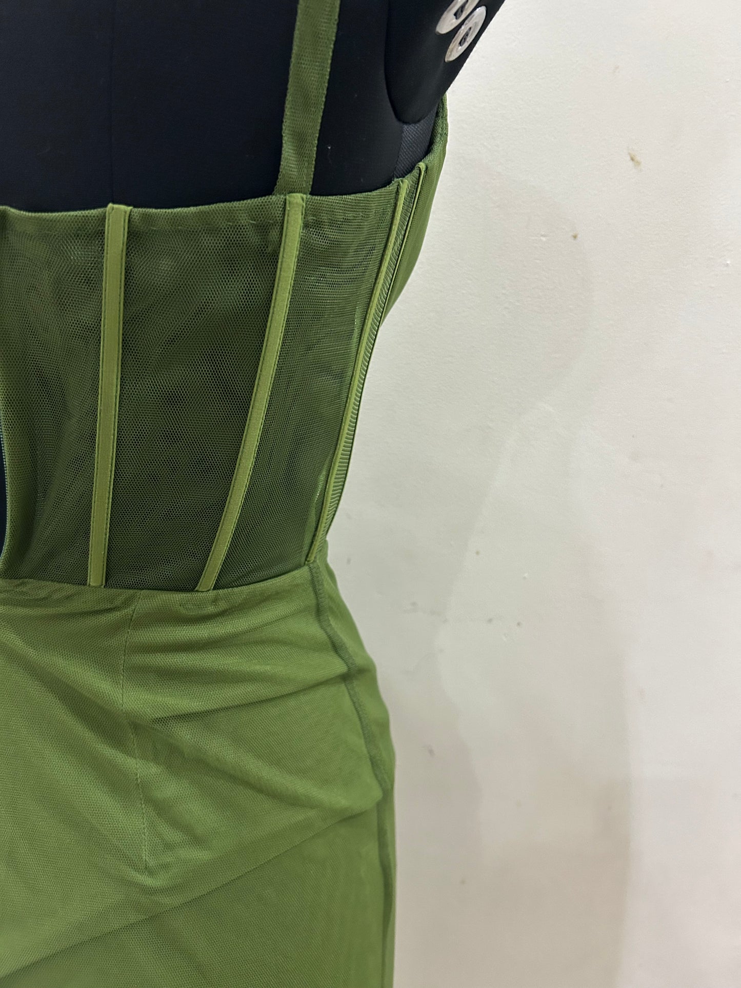 Olive Green Maxi Dress