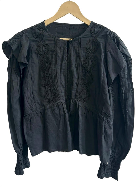 Black Cotton Top