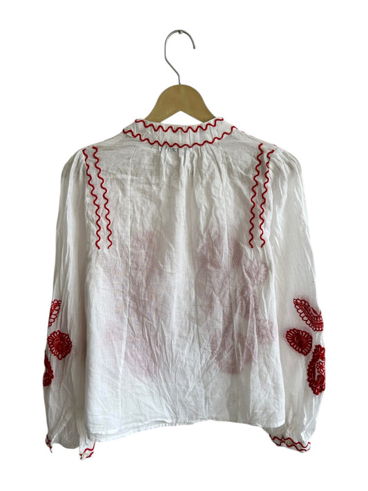 Cotton Embroidered Top