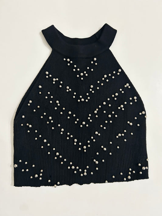 Beaded Halterneck Top