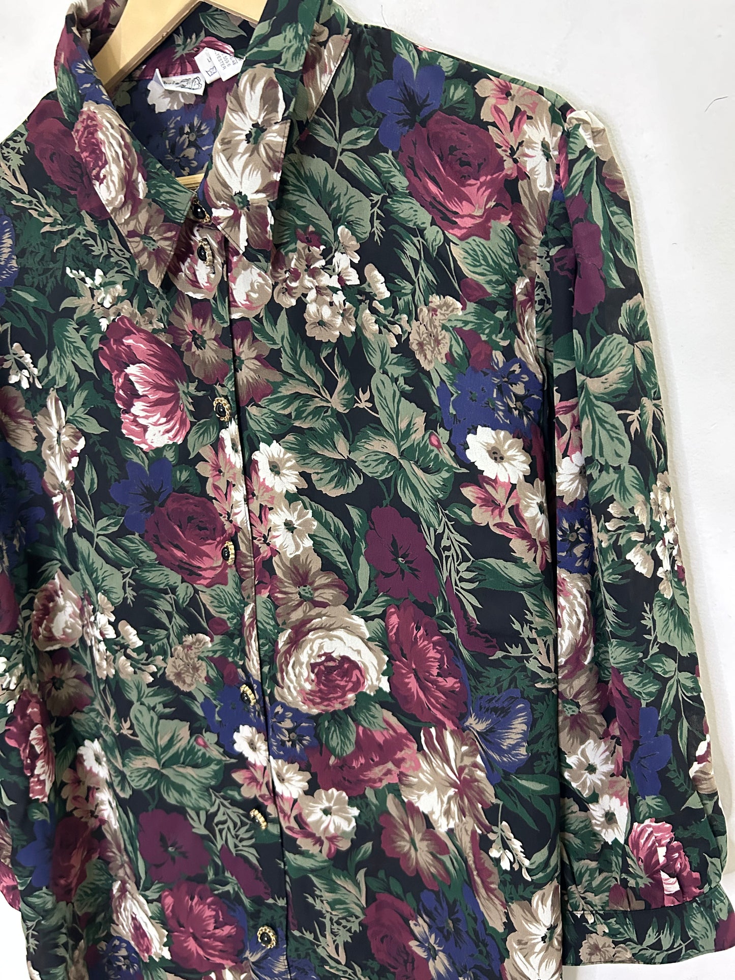 Floral Shirt: Chest-48”