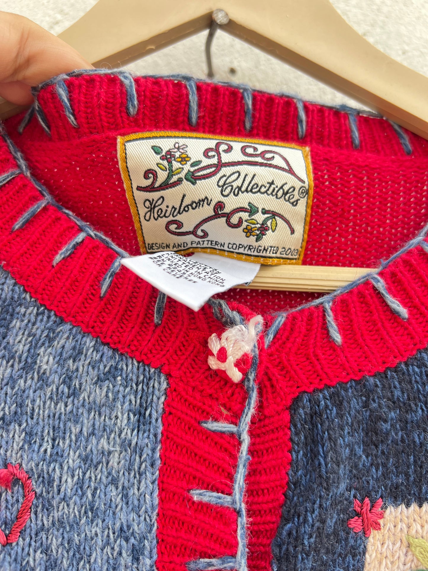Heirloom Collectibles Heart Sweater