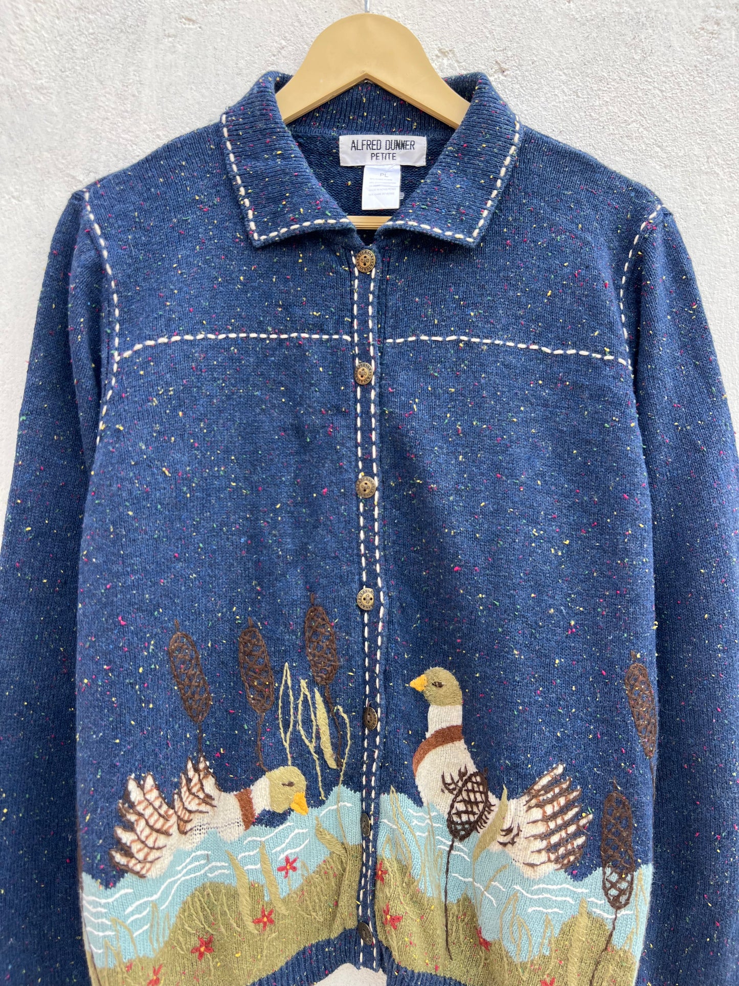 Alfred Dunner Duck Sweater