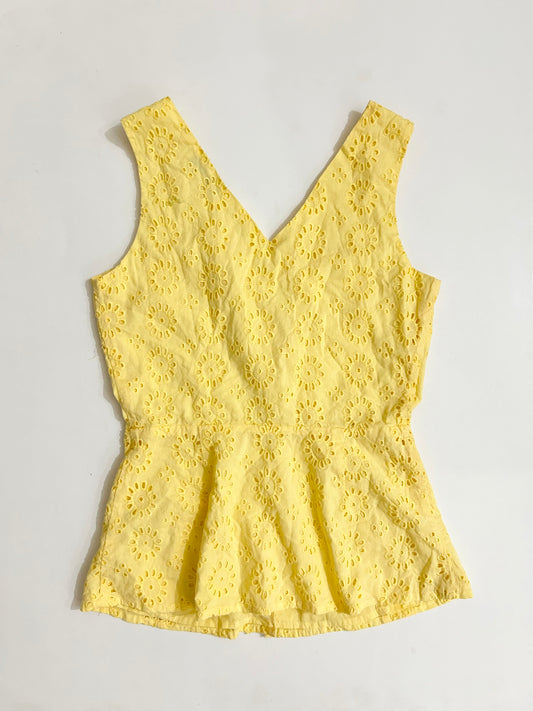 Cotton Yellow Top