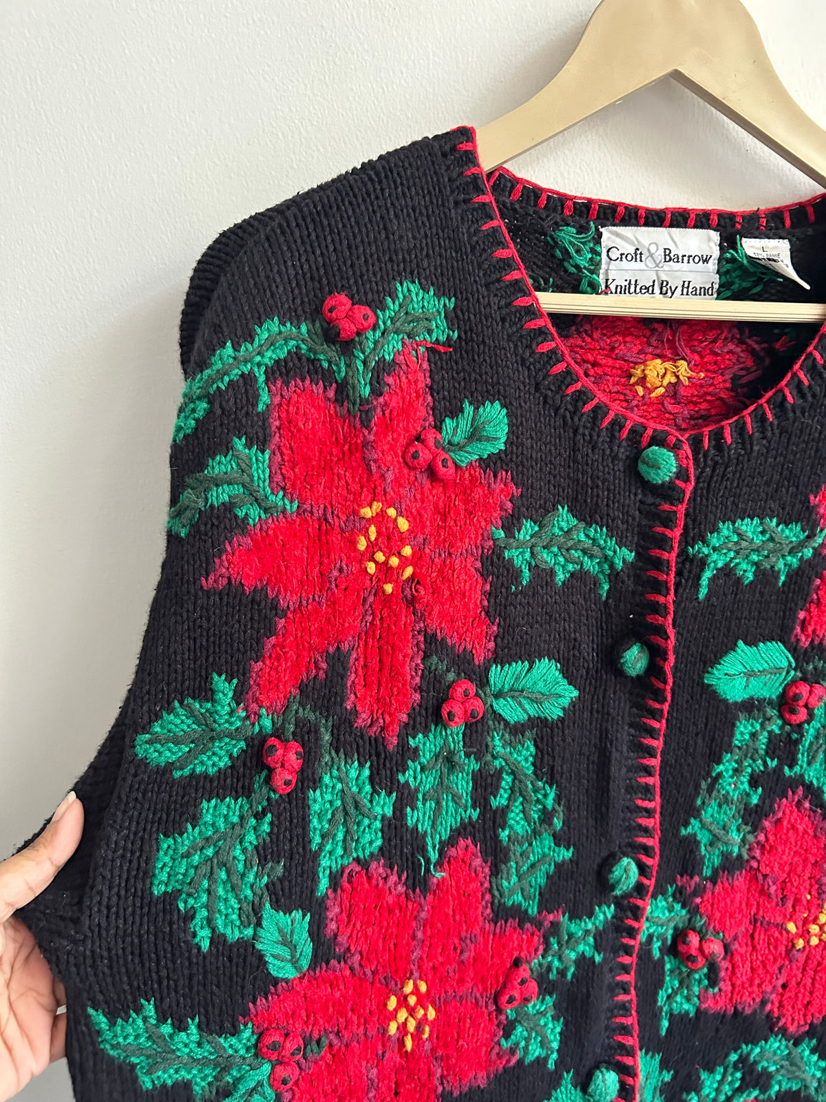 Croft & Barrow Floral Sweater