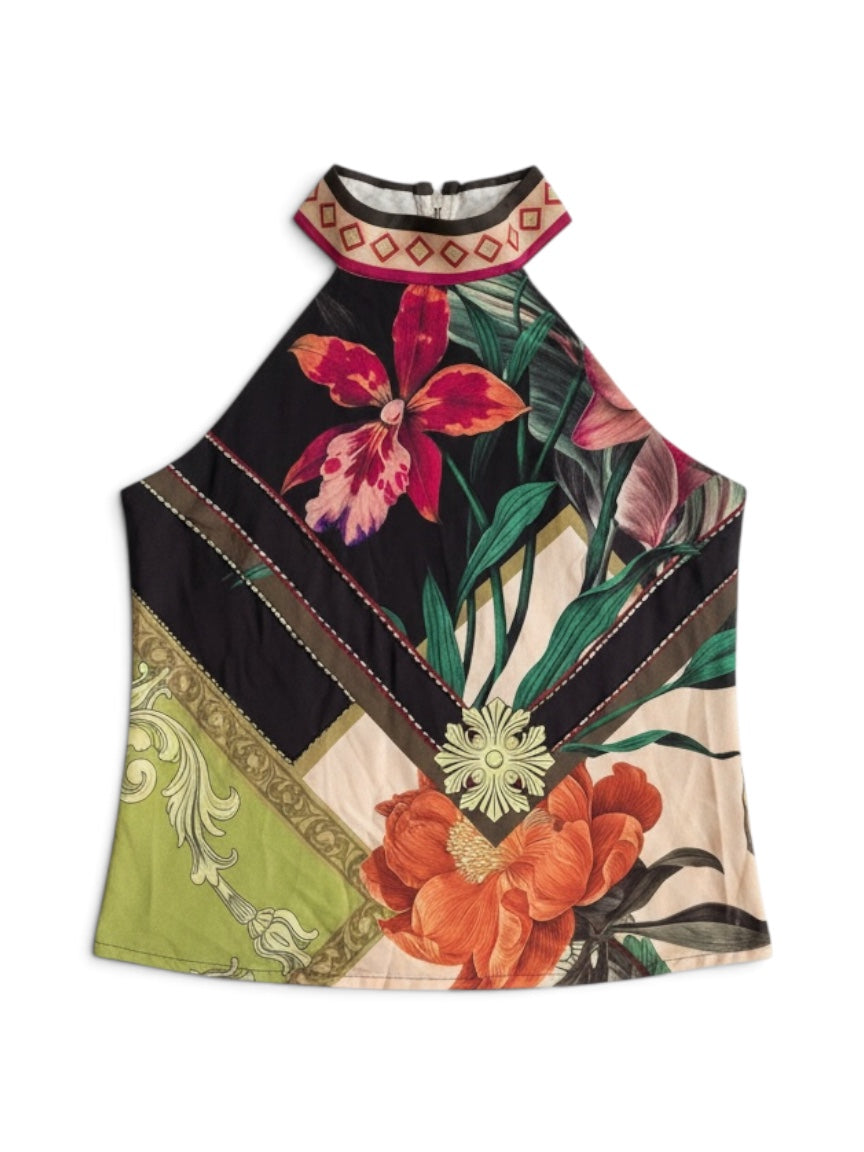 Halter neck Beaded Top