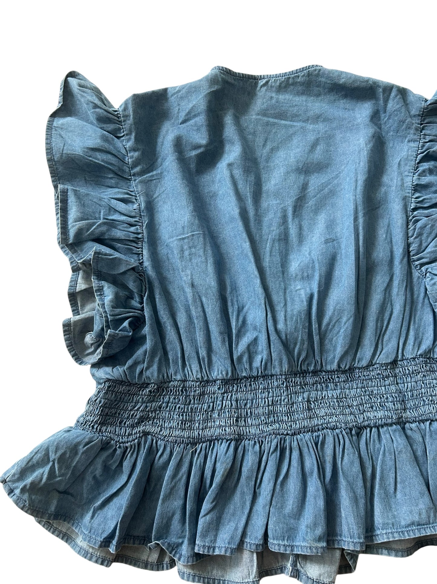 Denim Knot Top:44”