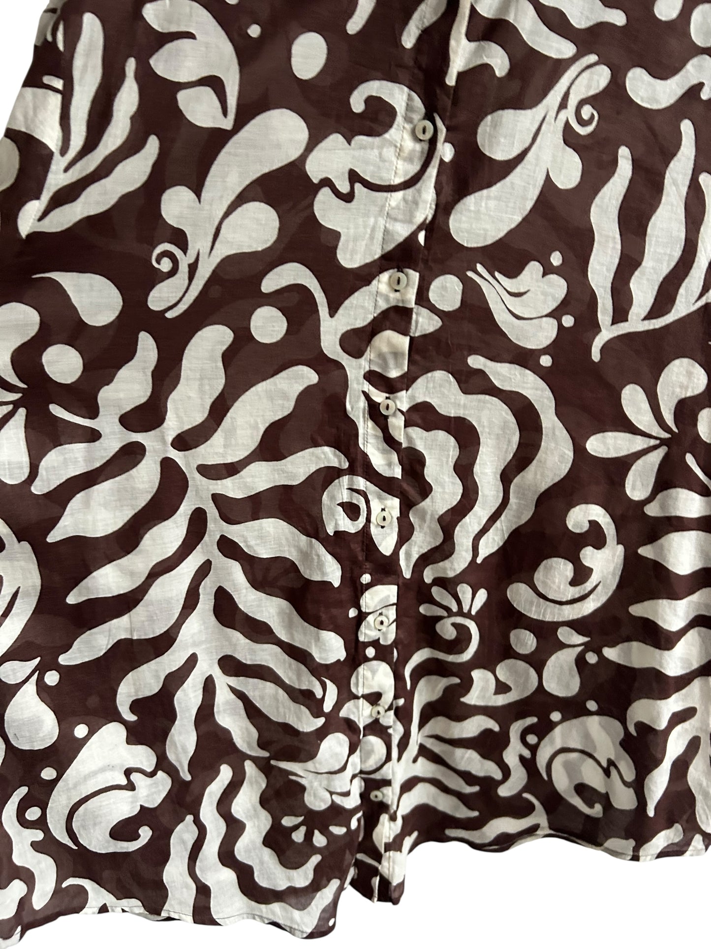 Cotton Mango Brown Shirt