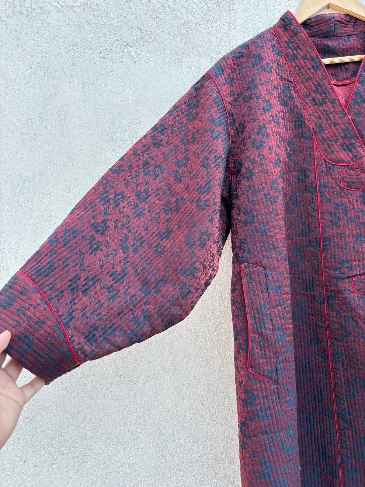 Cheongsam Vintage Jacket: 44”