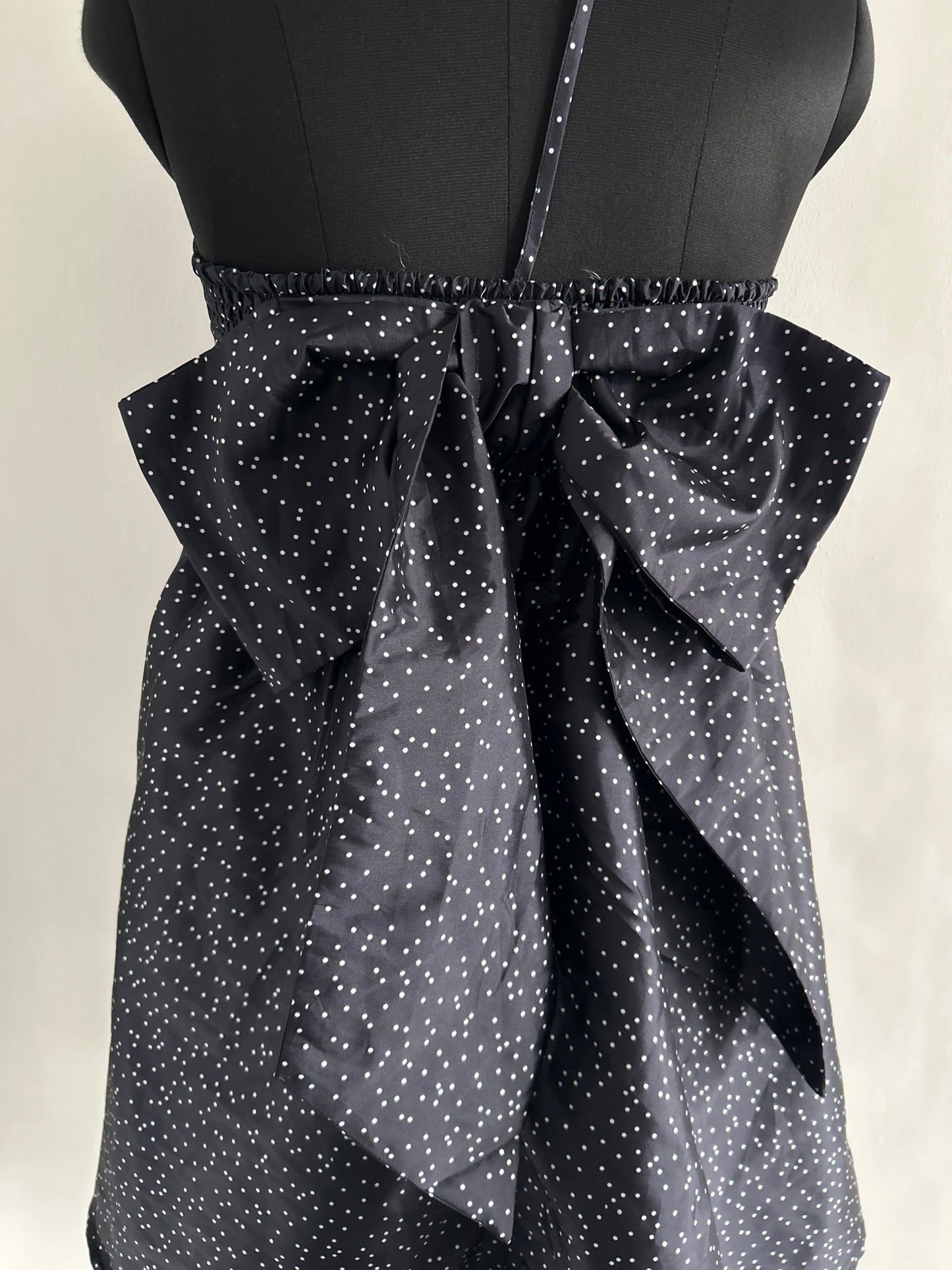 Polka Dot Back Bow Dress