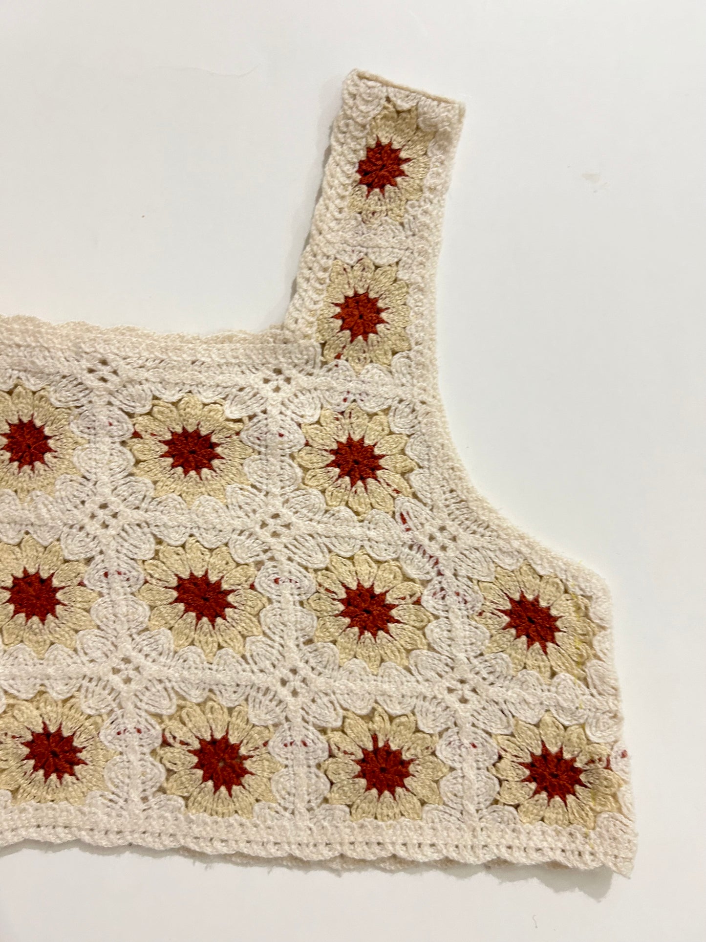 Crochet Top: Bust-32” TO 36”