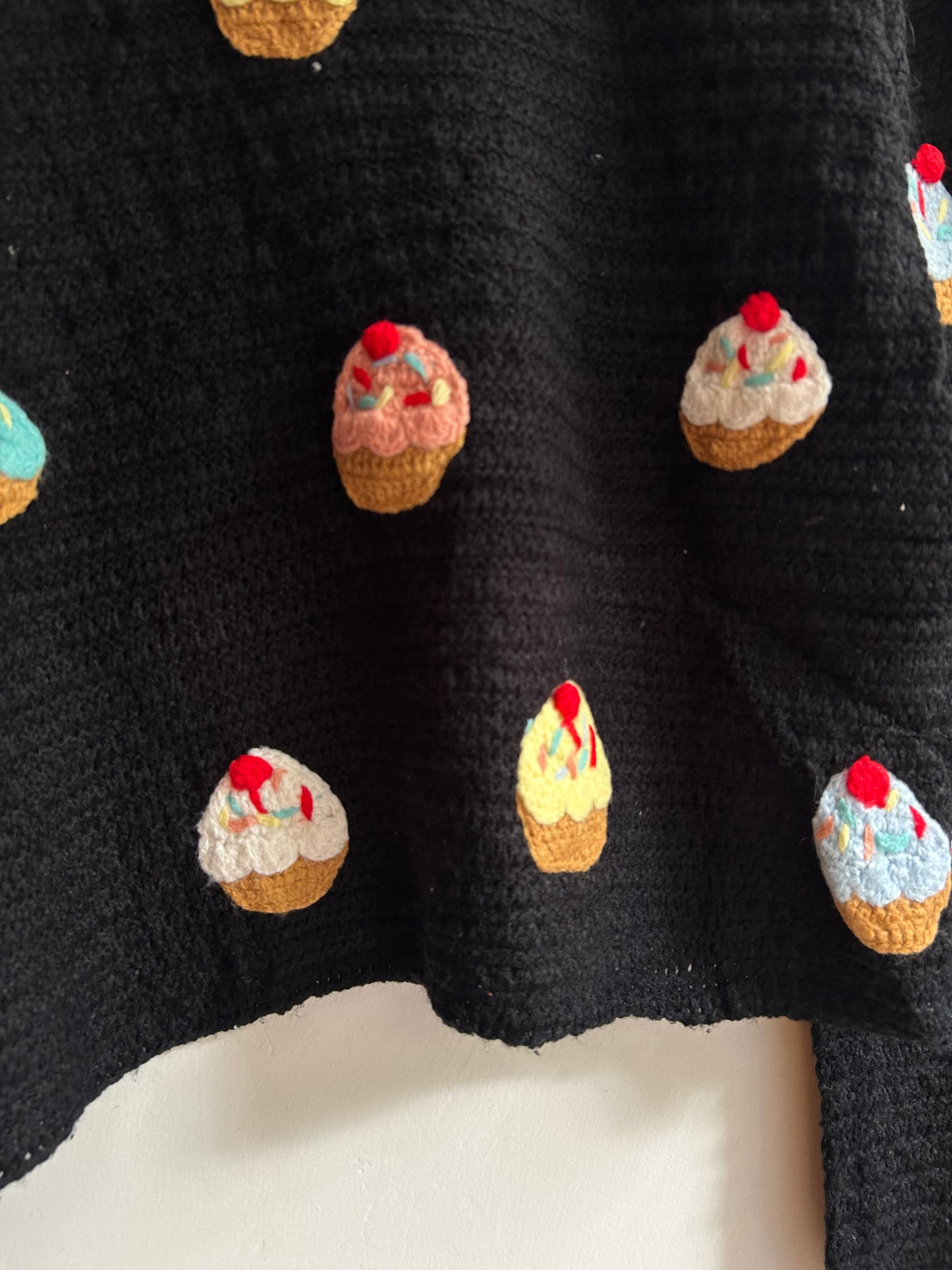 ZARA Cupcake Sweater
