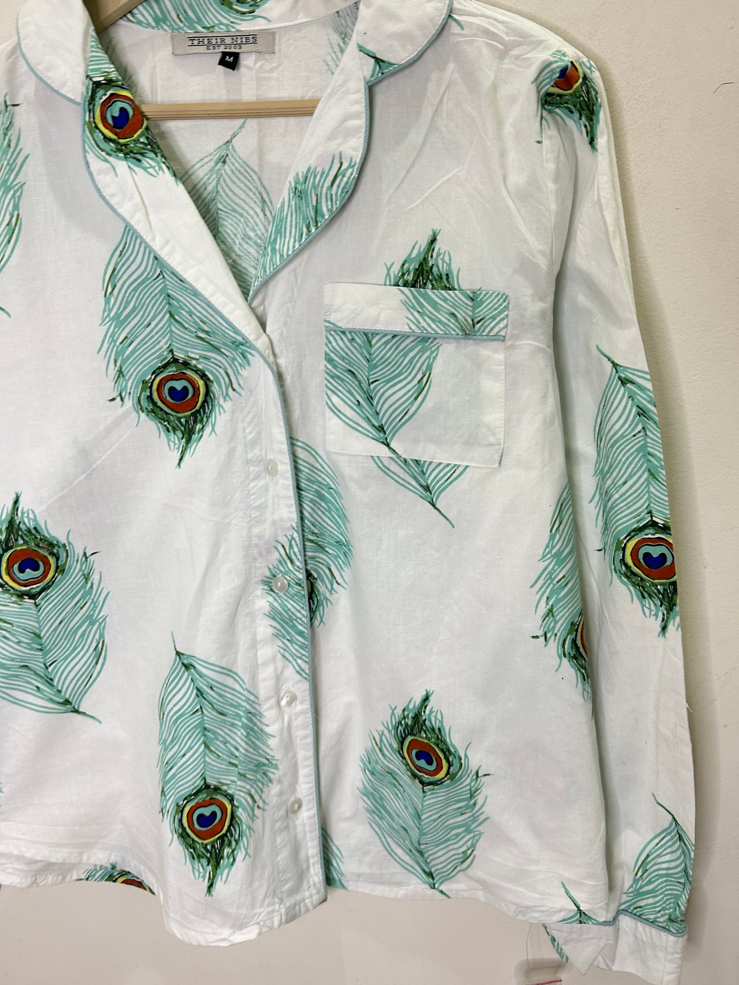 Feather Print Shirt
