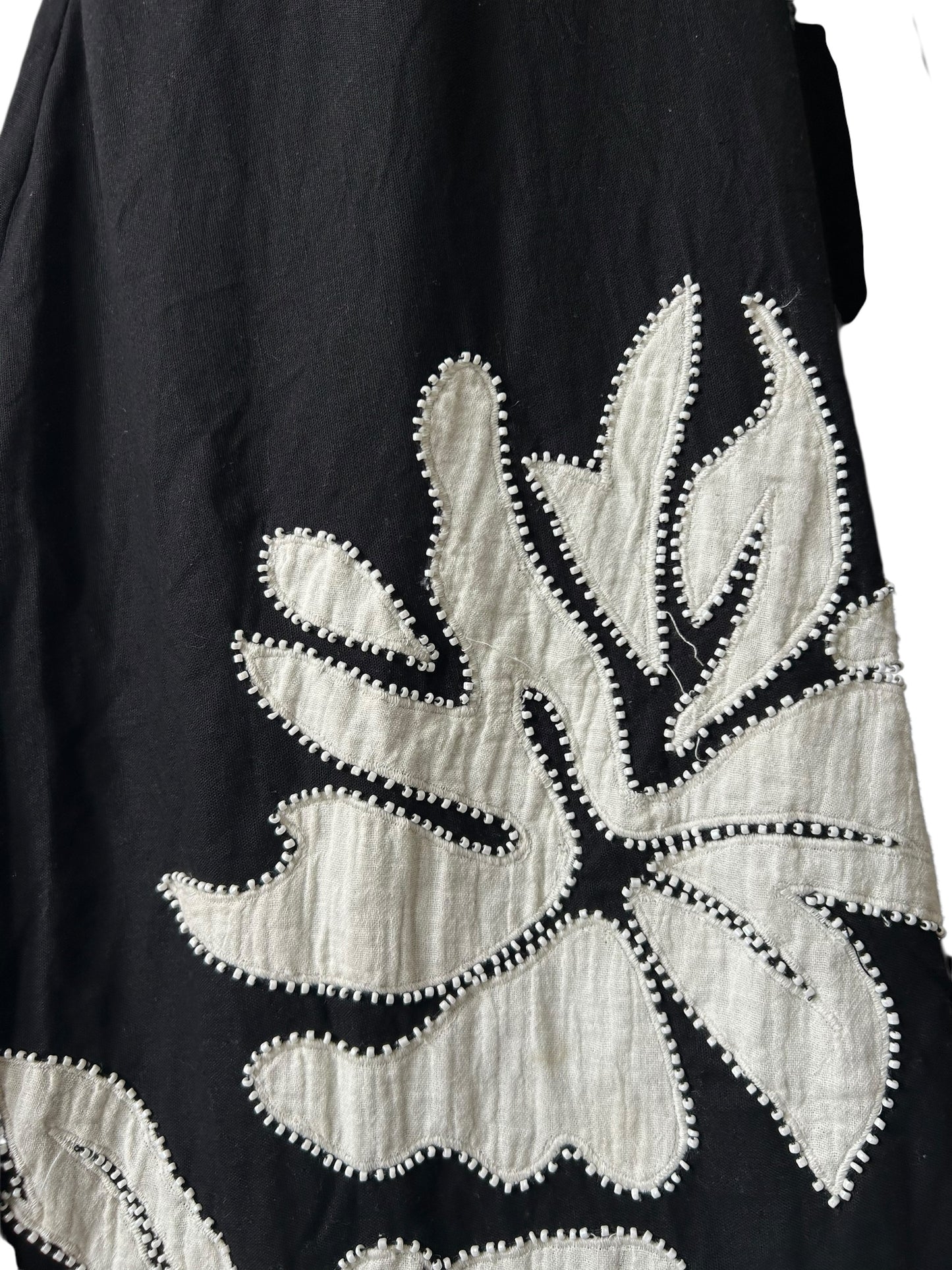 Linen Floral Dress
