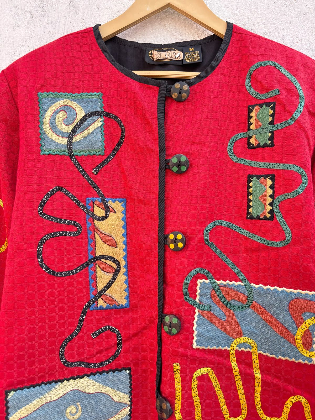 Vintage Red Jacket: 42”