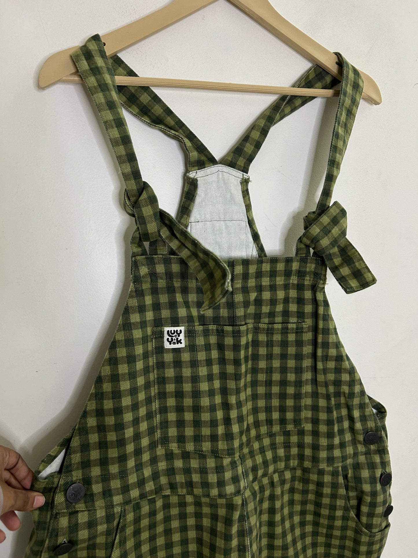 Checkered Dungaree