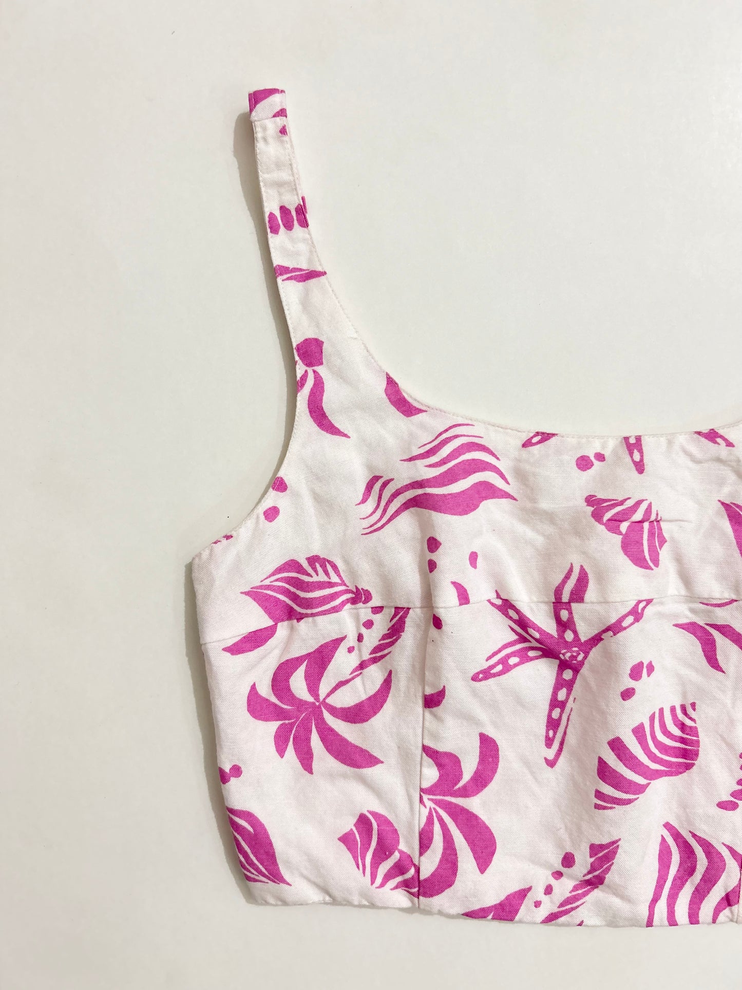 Pink Cotton Starfish Top