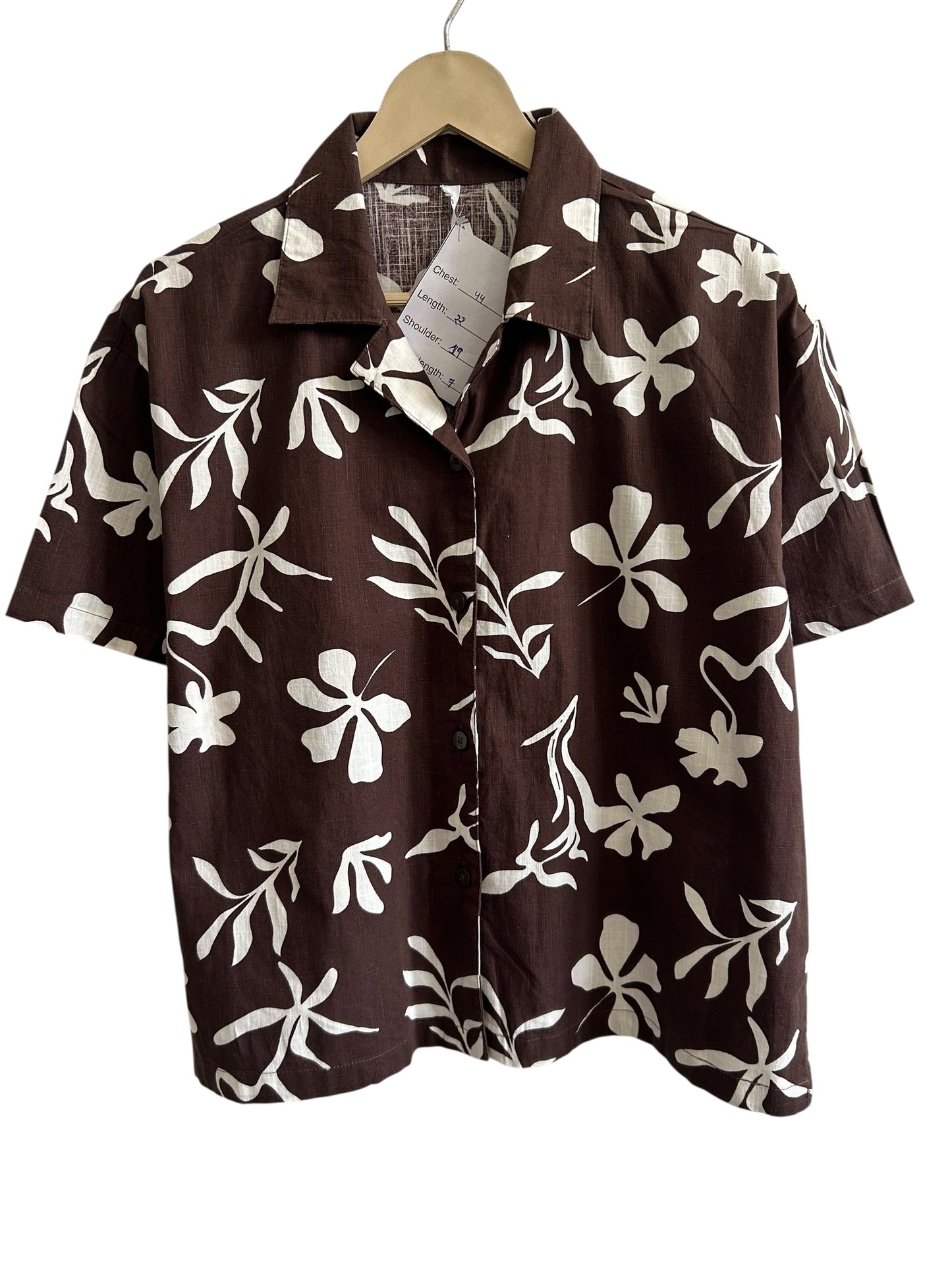 Brown Pattern Shirt