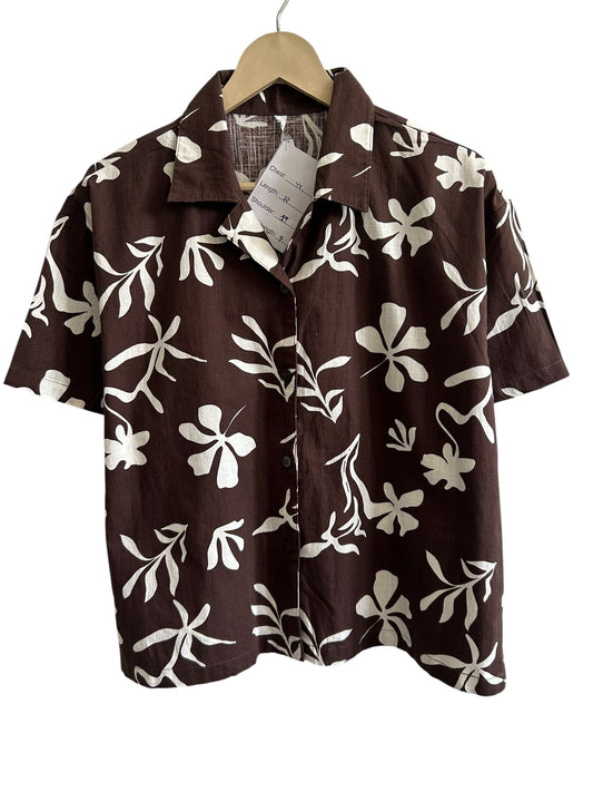 Brown Pattern Shirt