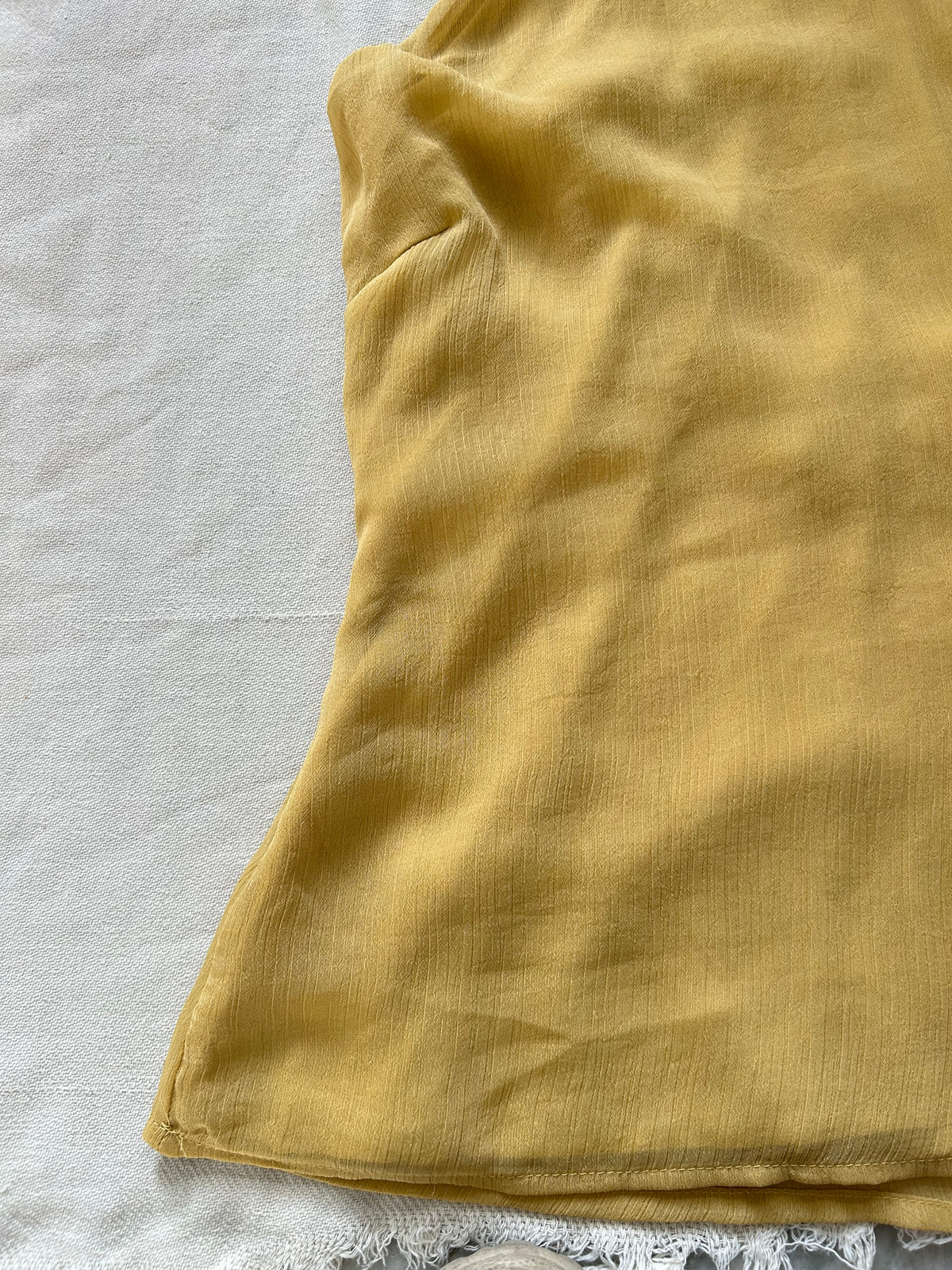 PLT Chiffon High Neck Top: 34”