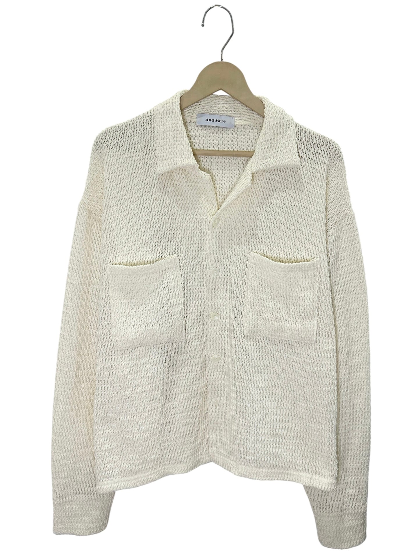 Crochet White Shirt
