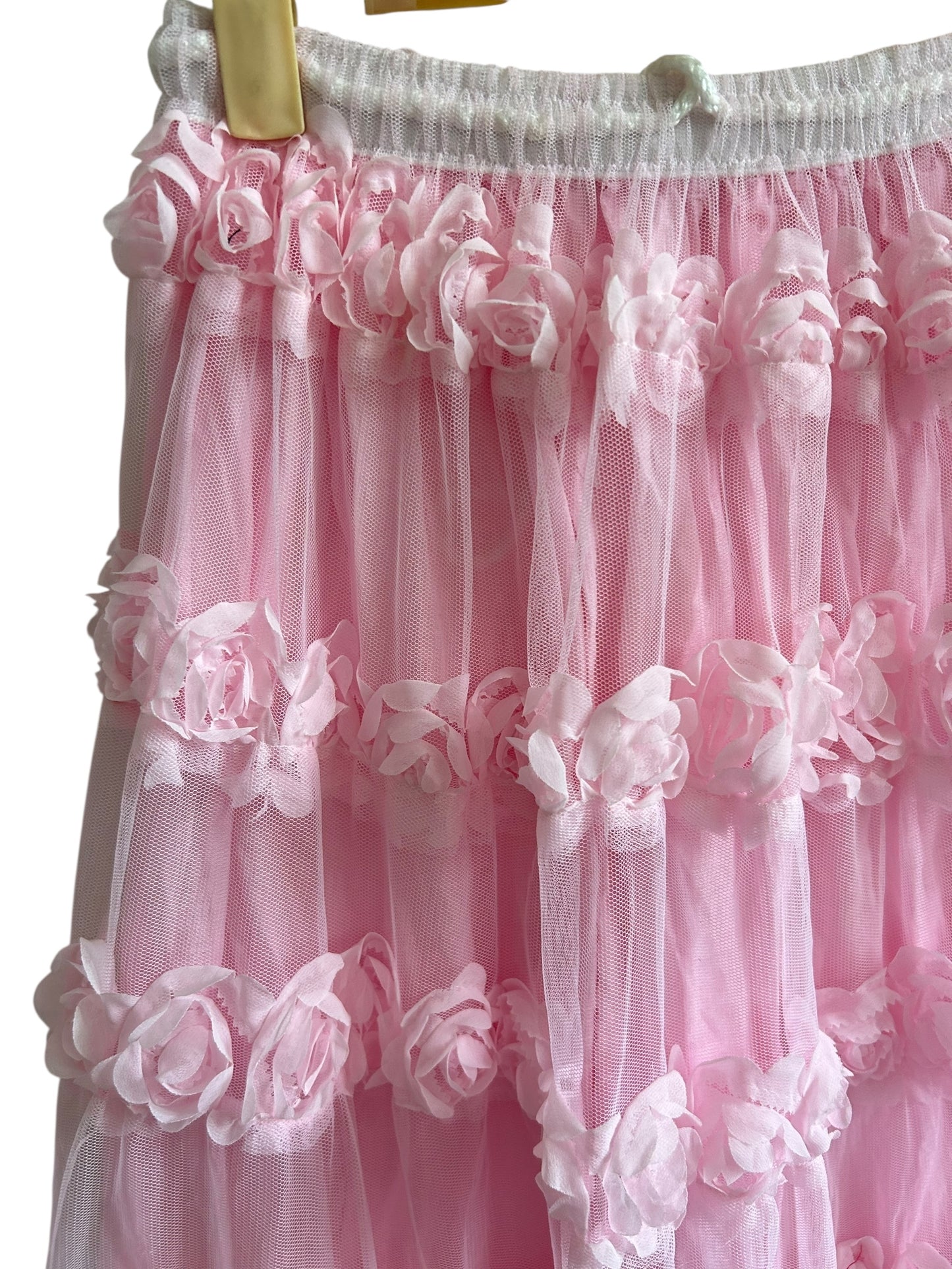 Rose Tiered Skirt