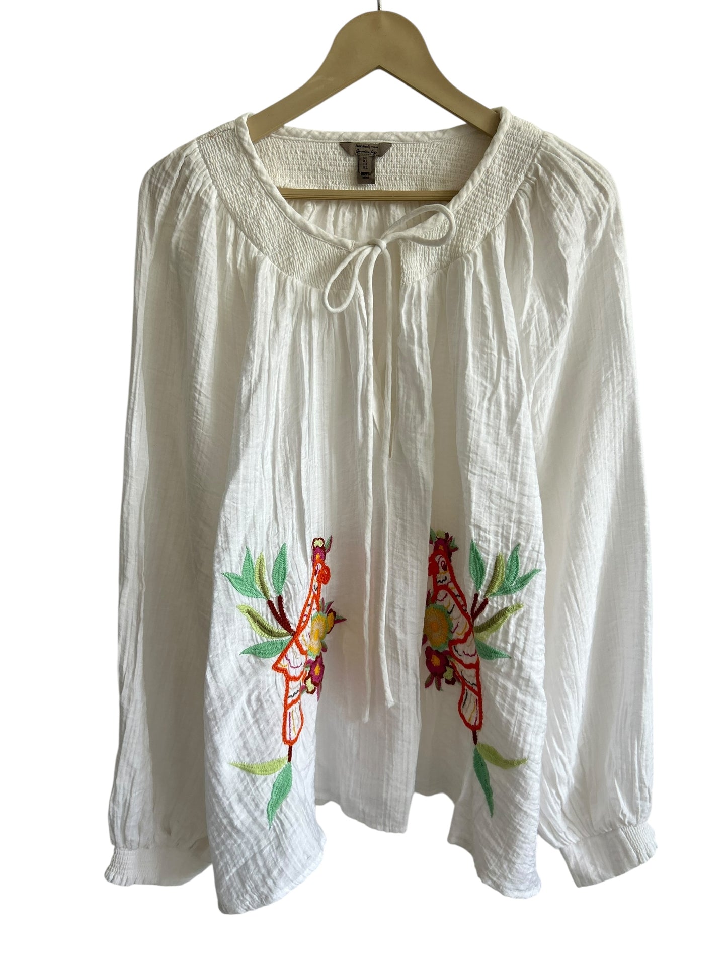 RIVER ISLAND Embroidery Top