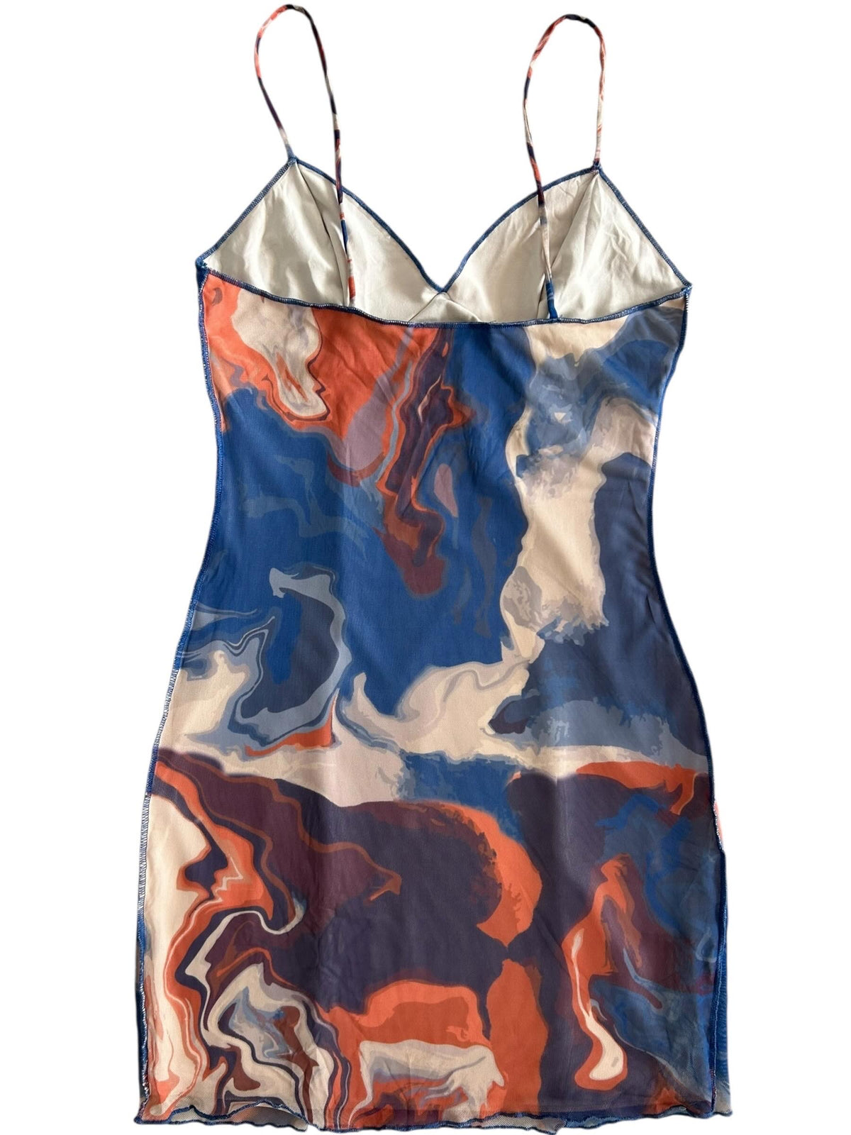 Abstract Print BERSHKA Dress