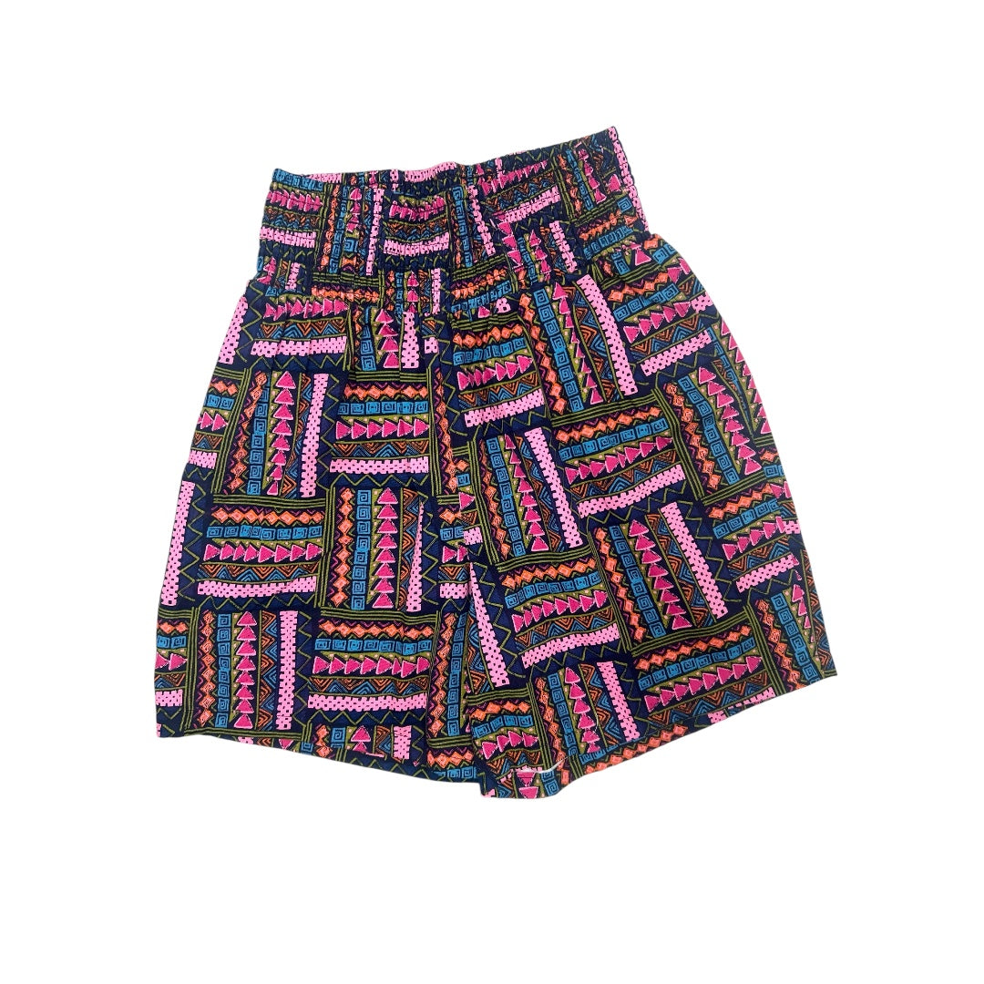 Lucy&Yak Geometric Tribal Print Shorts