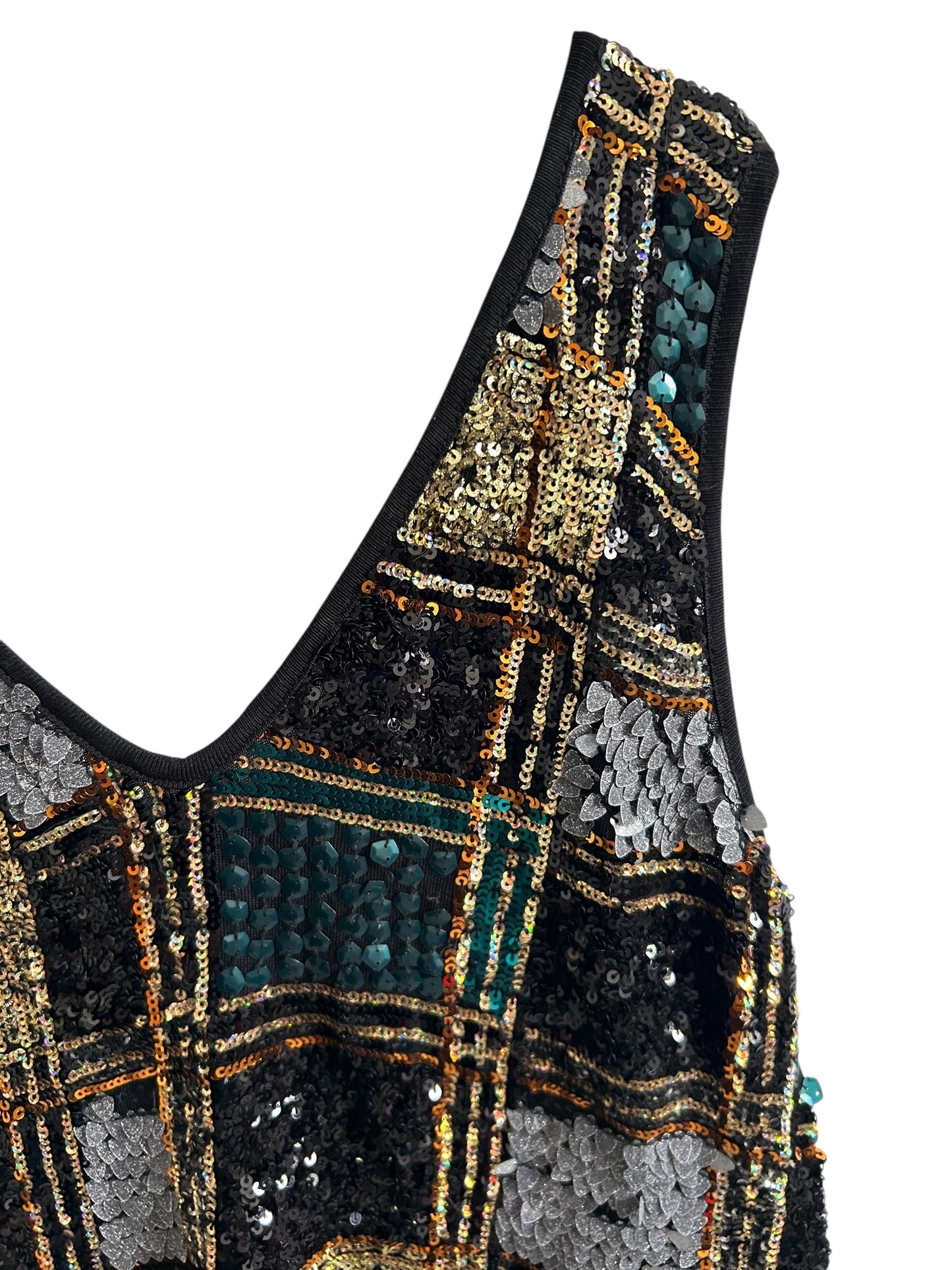 Sequin Work Dress