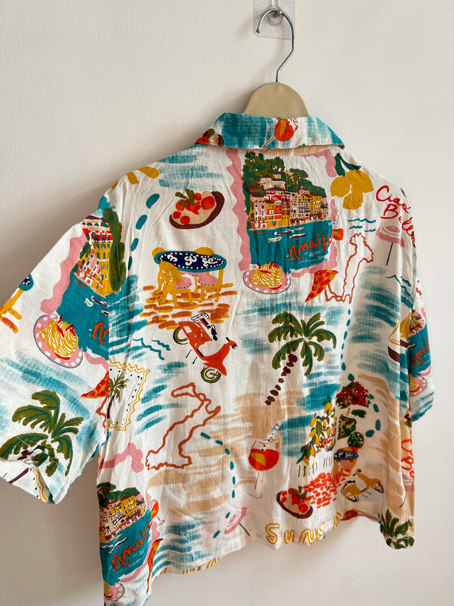 Beach Print Shirt