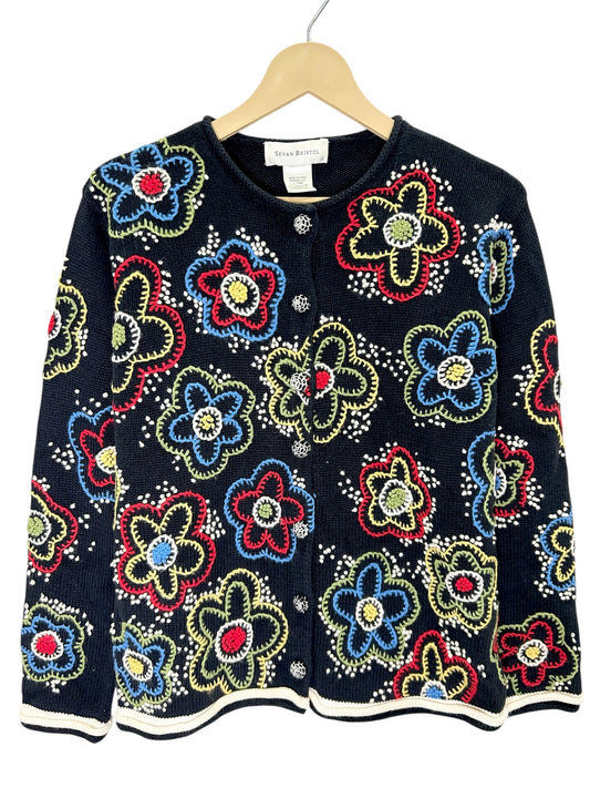Susan Bristol Embroidered Sweater