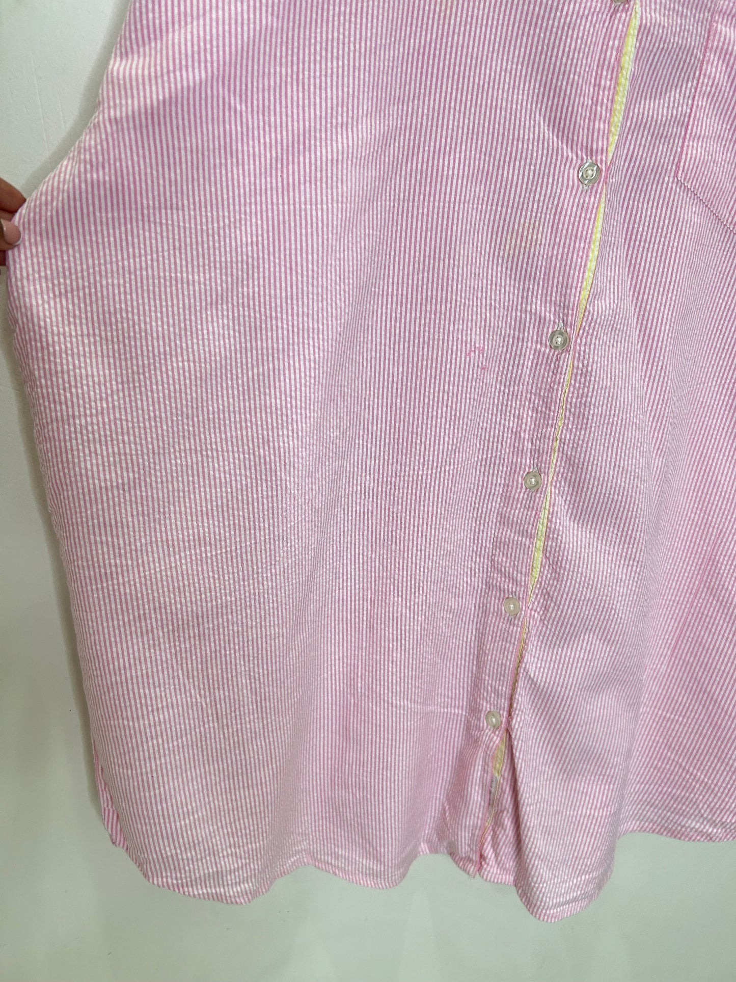 Pink Striped Shirt