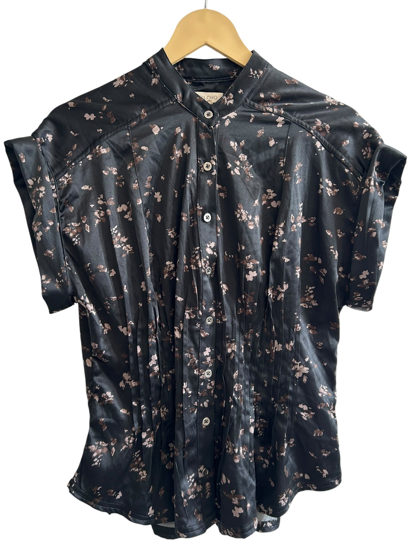 Pleated Waisted Blouse