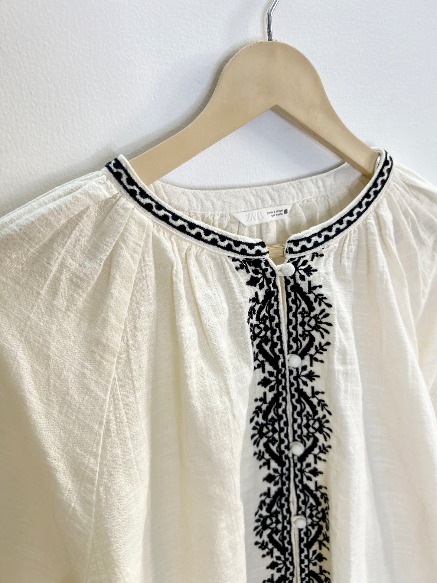 Cotton Embroidered Top