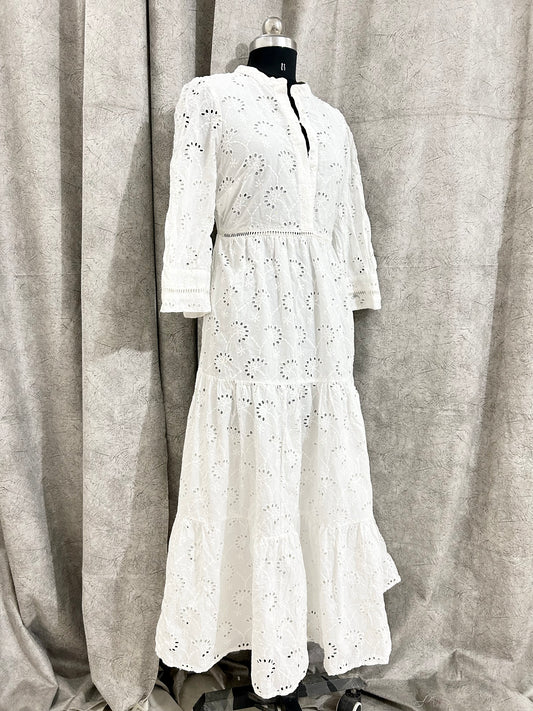 Cotton Eyelet Dress